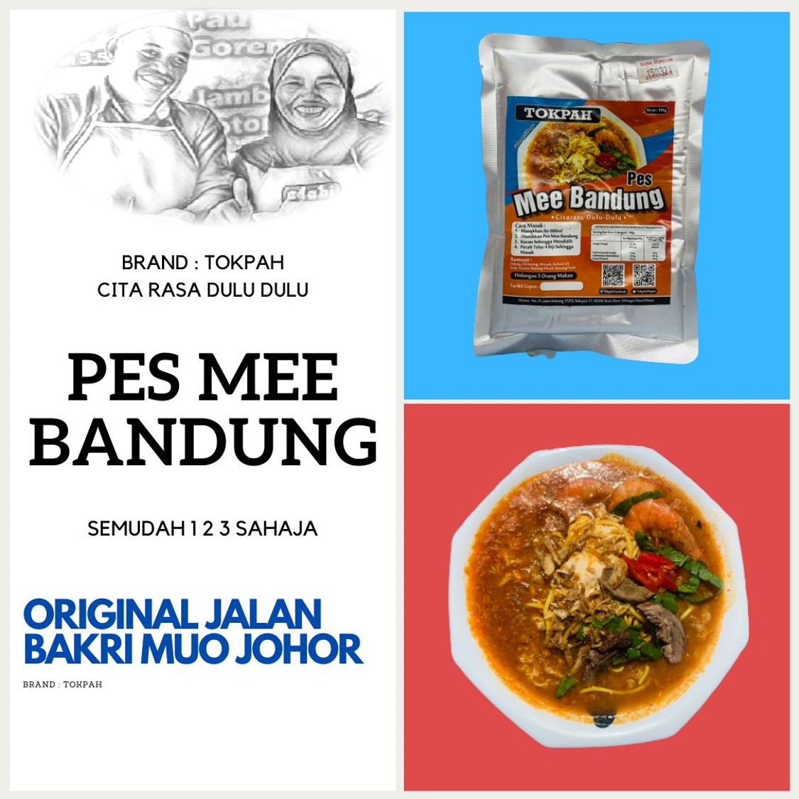 TokPah Pes Mee Bandung Original Muo Johor 👍🔥